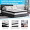 Flash Furniture Full Size Lt Gray Fabric Platform Bed w/ Mattress SL-BM10-26-GG - alternate 7